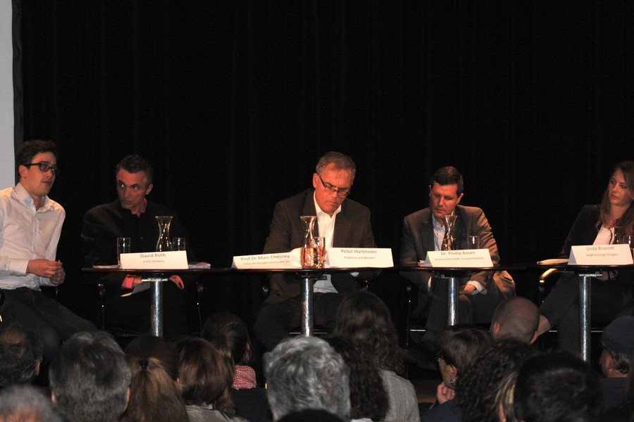 Podium zur Nahrungsmittelspekulation