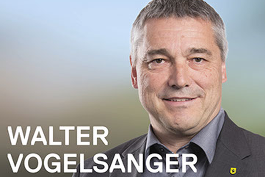 Walter Vogelsanger: der einzige wählbare Ständeratskandidat